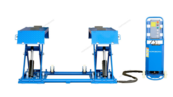 Подъемник ножничный 3 т, 220 В, синий n632-3b
