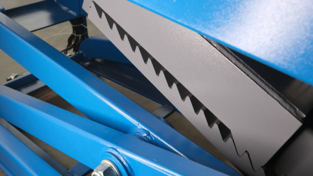 Подъемник ножничный 3,5 т, с встроенными адаптерами для SUV авто, 380 В, синий n631-3,5b_380