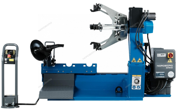 Станок шиномонтажный для грузовых автомобилей, двухскоростной, синий, 380 В 46trk30