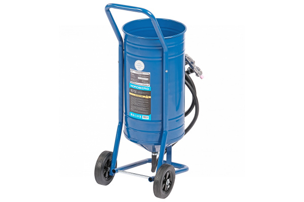 Установка пескоструйная открытая, бак для песка, 28 л nsp50