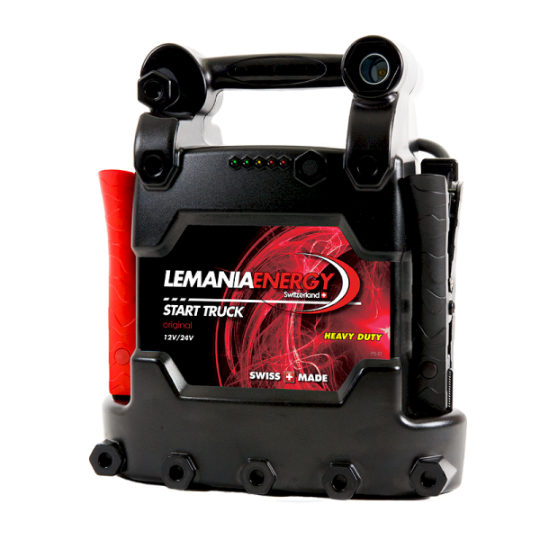Автономное пусковое устройство (бустер) 12/24 В, 5000 А max, LEMANIA ENERGY, P5-ST-1224V 179727