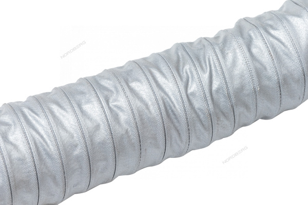 Шланг газоотводный Ø 100 мм, 7 м, до +250 °С, серый hf102g07