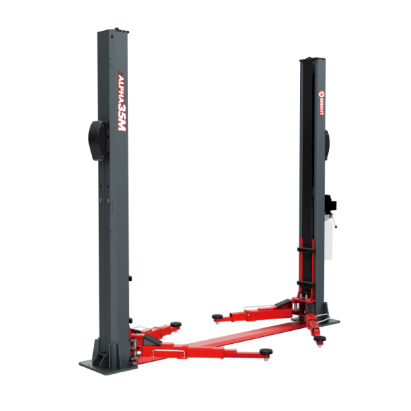 Подъёмник двухстоечный электрогидравлический 3,5 т, BRIGHT, ALPHA 35M 197830