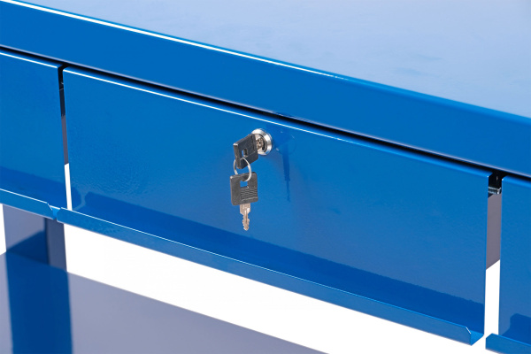 Верстак слесарный, 3 подвесных ящика tt3