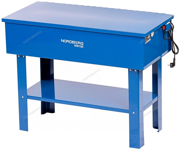 Установка для мойки деталей с электрическим насосом 150л nw100