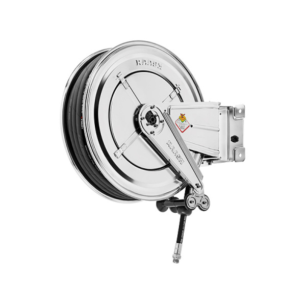 Катушка для раздачи воздуха поворотная открытая со шлангом 20 м, 20 бар, RAASM, 8522.101 73554