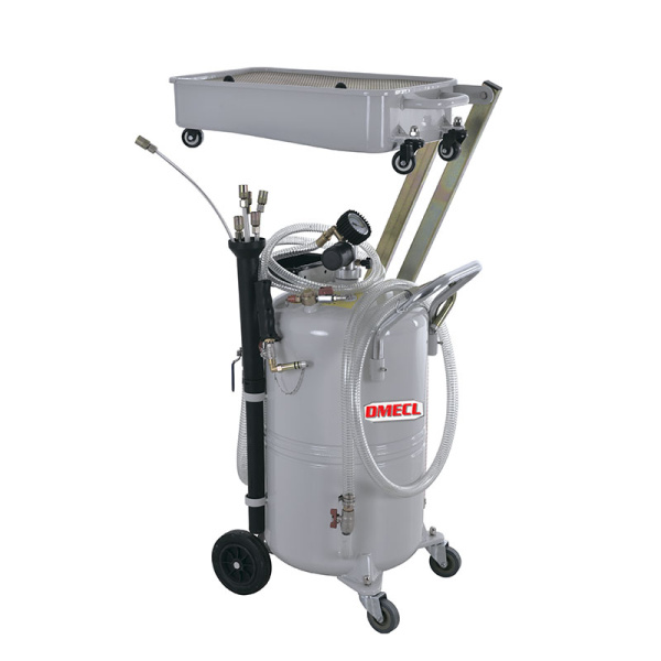 Комбинированная установка для слива/откачки масла 65 л. с поддоном на пантографе 14 л, DMECL, T666065 203117