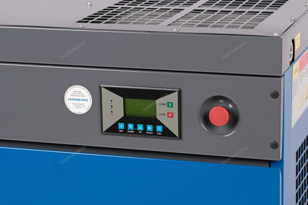 Компрессор винтовой, 7,5 кВт, 960 л/мин, 10 бар, IP23, без ресивера ncb10