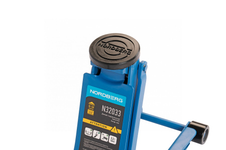 Домкрат подкатной 3,3 т, супернизкий подхват n32033