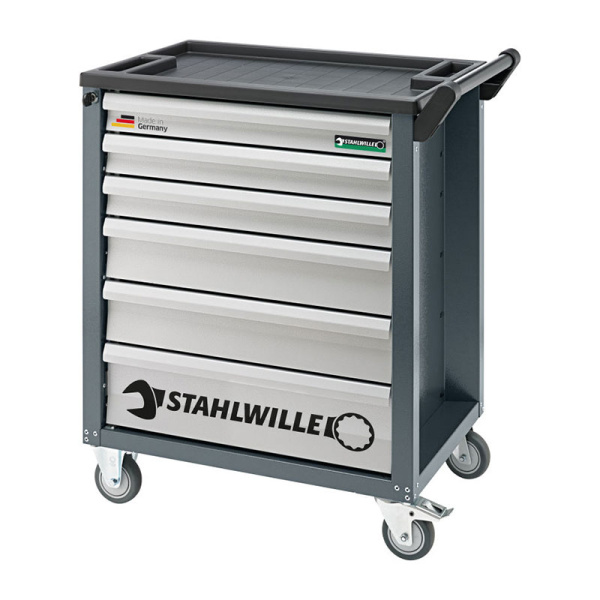 Тележка инструментальная 6 ящиков, STAHLWILLE, 81200000, 90/6A 168017