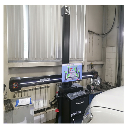 Стенд сход-развал 3D, 2 камеры х5Мп, электр. лифт, захваты 12”-24”, компакт. антиблик.,Eqtree™, PL-V3D-Lift 206750