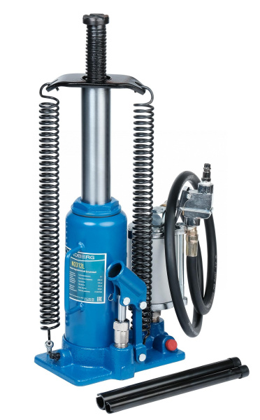 Домкрат бутылочный пневмогидравлический, 12 т n3312l