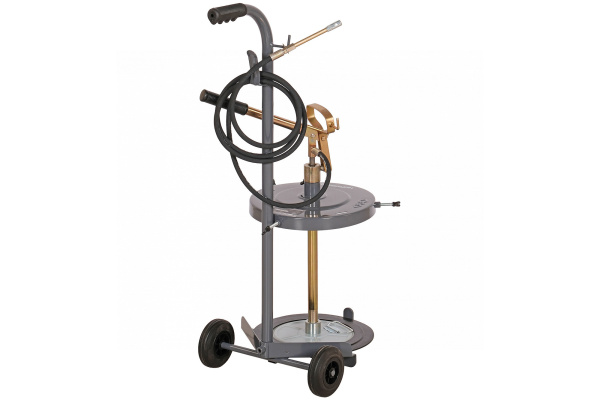 Установка ручная для раздачи густой смазки из бочек 20-60 л, с тележкой n5020t