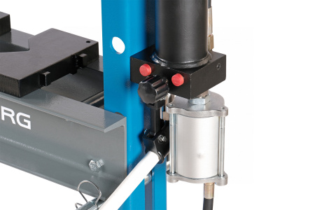 Пресс гидравлический, 20 т, ручной и пневмопривод n3620al