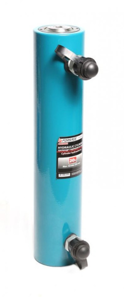 Цилиндр гидравлический двойного действия 20т(ход штока-250мм, Ø штока-40мм,общий Ø-80мм, L-390мм, 700bar) f-yg20250s