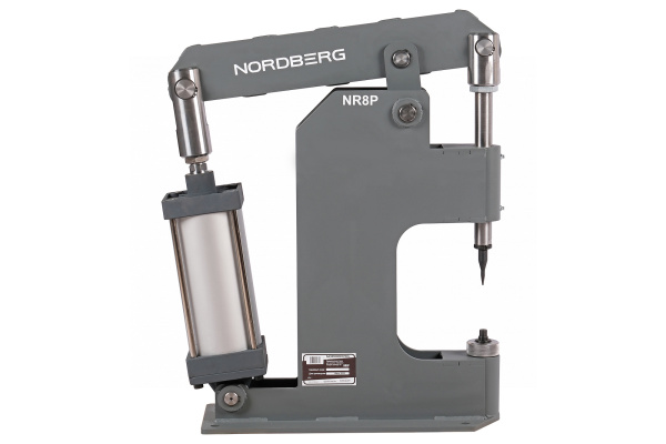 Пневматический станок для заклепки тормозных колодок цилиндр 125 nr8p