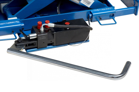 Траверса с ручным приводом г/п 3т. для подъемников N634, 4445J, 4450J, синяя n433_b