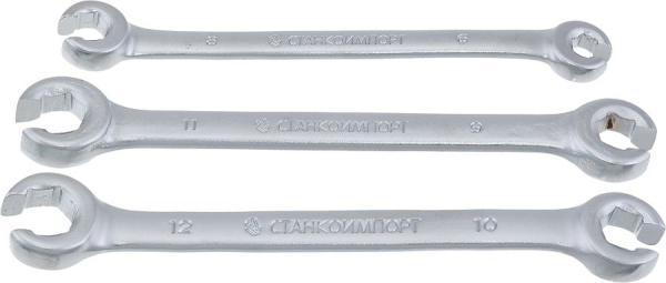 Набор гаечных разрезных ключей СТАНКОИМПОРТ, НКР.11.40.3 нкр.11.40.3