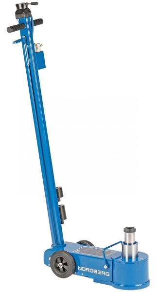 Домкрат пневмогидравлический подкатной двухштоковый, 15/30 т n33302