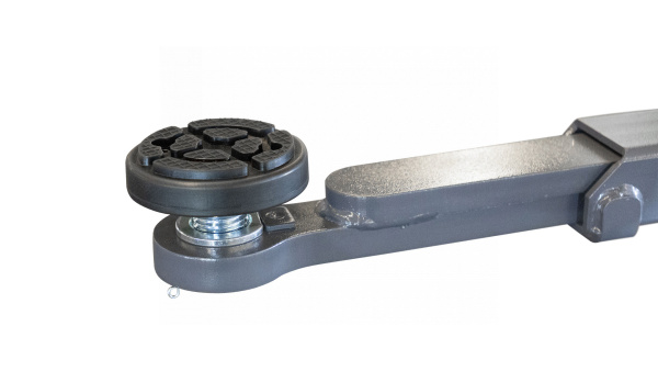 Подъемник двухстоечный 4 т, верхняя синхронизация, с электростопорами, H=3,6 м, 380 В, синий n4120he-4g_3+2_380