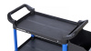 Тележка инструментальная, 3 пластиковые полки, синяя t31b