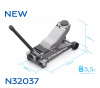 Домкрат подкатной 3,5 т, низкий подхват n32037