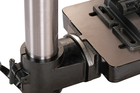 Станок сверлильный профессиональный (1100 Вт, 25 мм, вариатор скорости, нарезание резьбы, тиски) nd2554pv