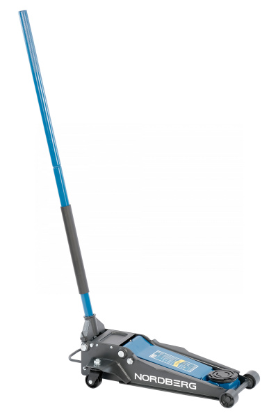 Домкрат подкатной 3 т, супернизкий подхват n32034