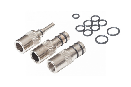 Установка для сбора масла пневматическая, 30 л, синяя 2330b