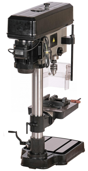 Станок сверлильный профессиональный с тисками, 1100 Вт, 25 мм, 5 скоростей, нарезание резьбы nd2554p