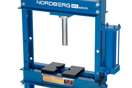Пресс гидравлический, 12 т, разборная рама n3612fl