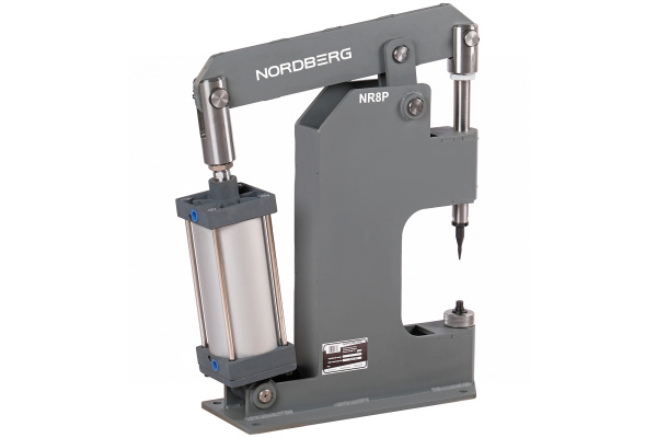 Пневматический станок для заклепки тормозных колодок цилиндр 125 nr8p