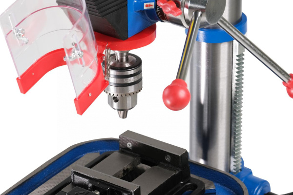 СТАНОК СВЕРЛИЛЬНЫЙ (750Вт, 16мм, макс расст до стола 410мм, 16 скоростей, тиски) nd1660