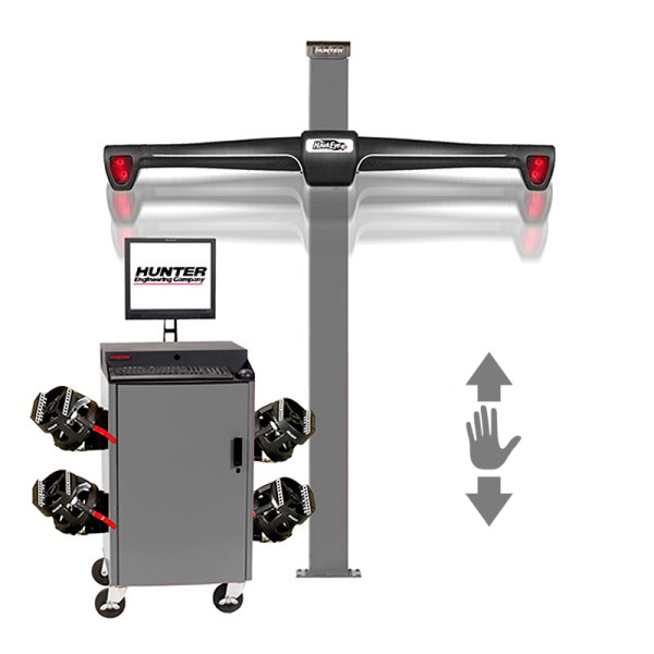 Стенд сход-развал 3D, 4-x камерный, механический лифт, QuickGrip адаптеры, HUNTER, WA510E/HE421ML3E 187686