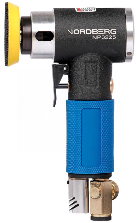 Пневмошлифмашинка угловая орбитальная, эксцентрик, диам. 75 мм np3225