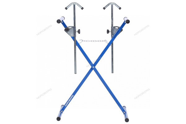 Стенд для покраски деталей Х-образный с регулируемыми держателями s3e