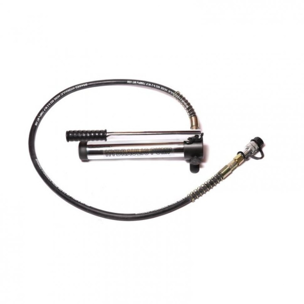 Насос гидравлический ручной 4т(объем масла-04л, давление-600bar,L шланга-0,8мм) fk-b600