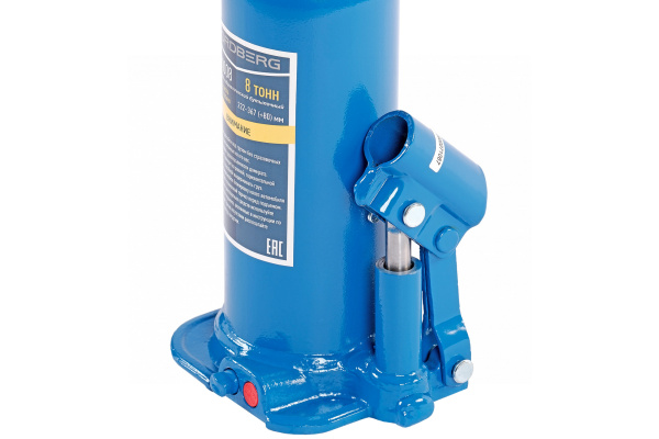 Домкрат бутылочный, 8 т n31008