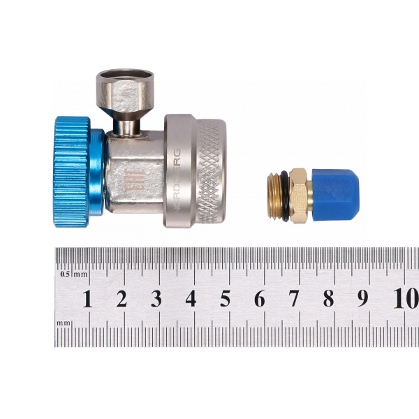 Муфта быстросъемная R134a низкое давление, синяя nfa1l