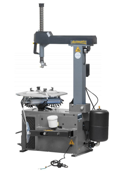 Станок шиномонтажный автомат, двухскоростной, взрывная накачка, 380 В, серый 4640id