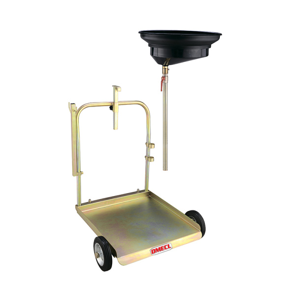 Установка для слива масла под бочки 180/220 кг с поворотным приемным поддоном 15 л, DMECL, T350220 201212