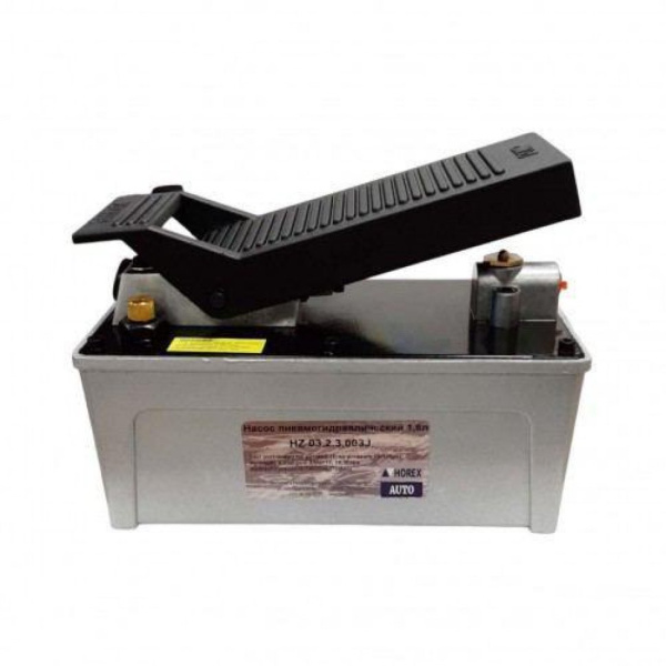 Насос пневмогидравлический 1,6л, модель TAP16, арт. № HZ 03.2.3.003J Объем 1,6лinch (Дюйм) HOREX hz 03.2.3.003j