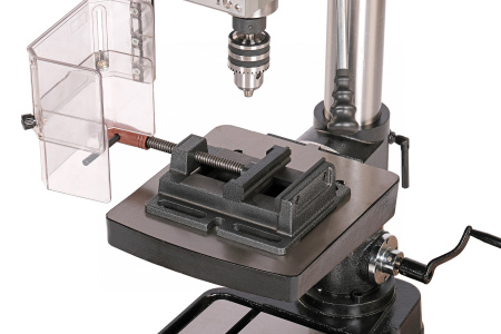 Станок сверлильный профессиональный (1100 Вт, 25 мм, вариатор скорости, нарезание резьбы, тиски) nd2554pv