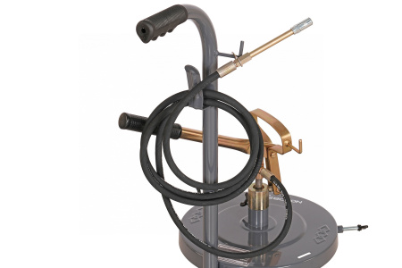 Установка ручная для раздачи густой смазки из бочек 20-60 л, с тележкой n5020t