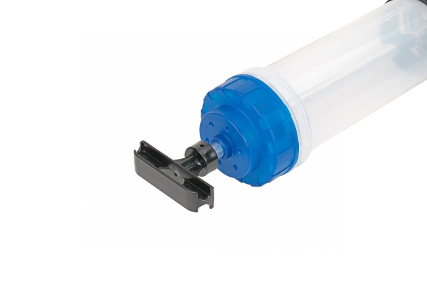 Шприц для заливки масла пластиковый с комплектом насадок, 1500 мл no1500