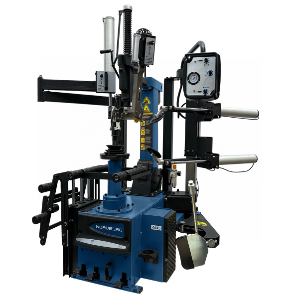 Станок шиномонтажный автомат, до 28inch (Дюйм), с автоматической монтажной головкой, синий 4645