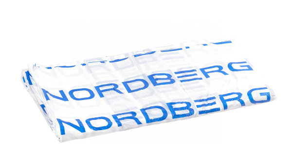 Пакеты для шин ПНД 110х110 см, 15 мкм, белые с логотипом NORDBERG, 100 шт. ntsb1115w