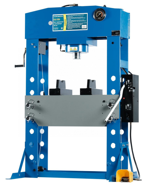 Пресс гидравлический, 100 т, пневмопривод n36100a