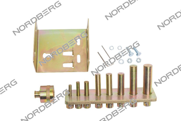Комплект насадок (пуансонов) c матрицей для гидравл. прессов nordberg n36p
