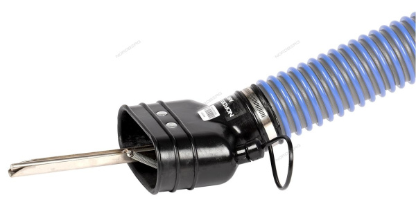 НАСАДКА резиновая овальная с внутр. фикс. на шланг D=75мм nordberg an075dp